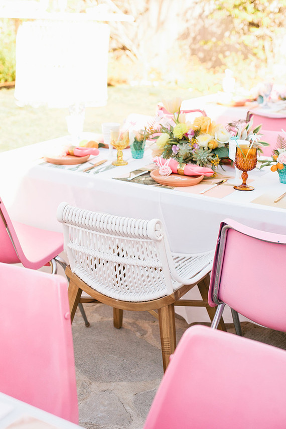 Tropical bridal shower