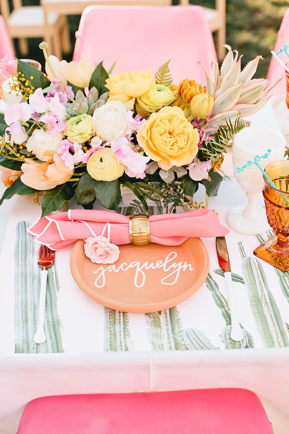 Tropical bridal shower