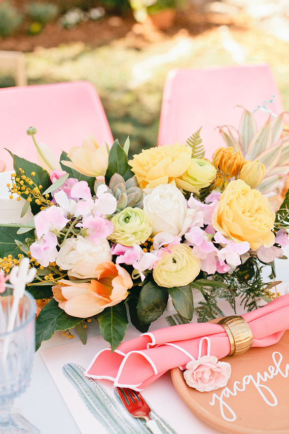 Tropical bridal shower