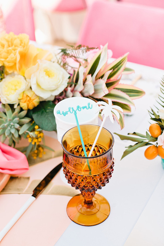 Tropical bridal shower