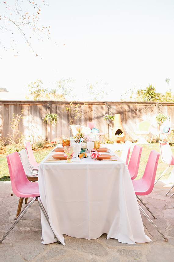 Tropical bridal shower