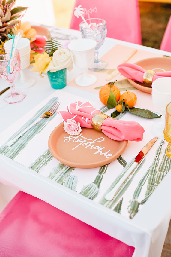 Tropical bridal shower