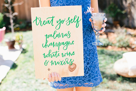 Tropical bridal shower