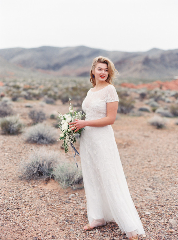 Desert and indigo wedding inspiration