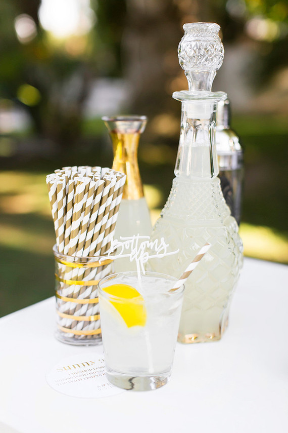 Tropical Palm Springs wedding