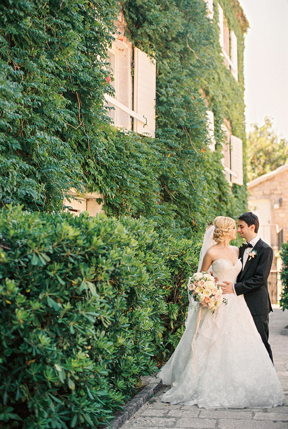 Intimate European garden wedding