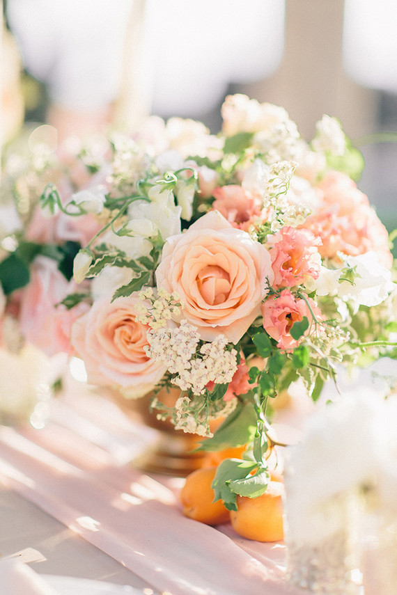 Intimate European garden wedding