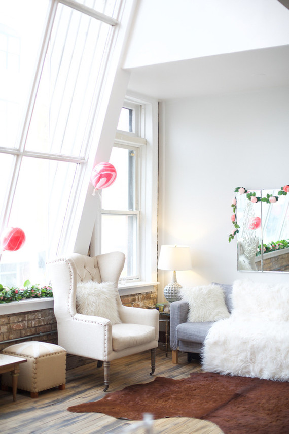 Elegant pink 1st birthday party