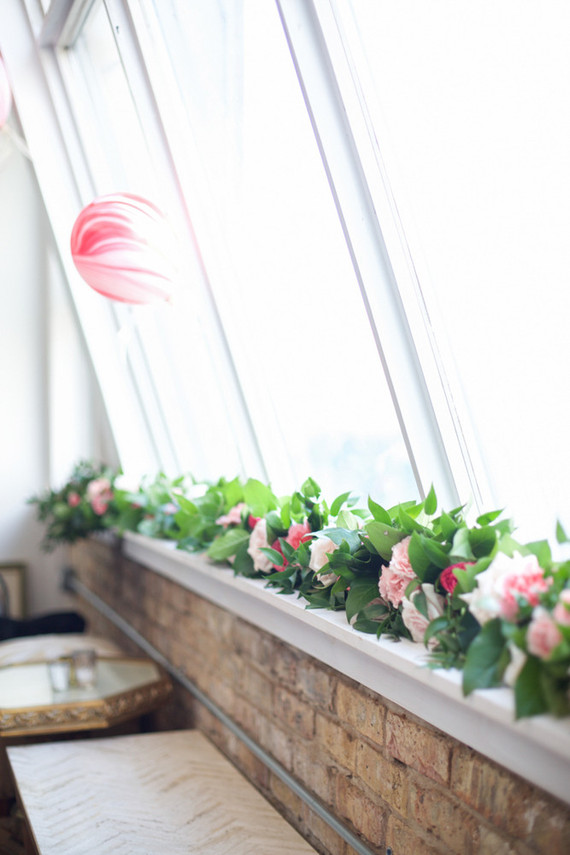 Elegant pink 1st birthday party