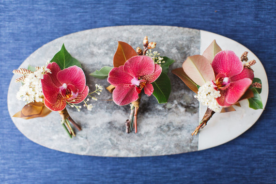 Orchid boutonnières