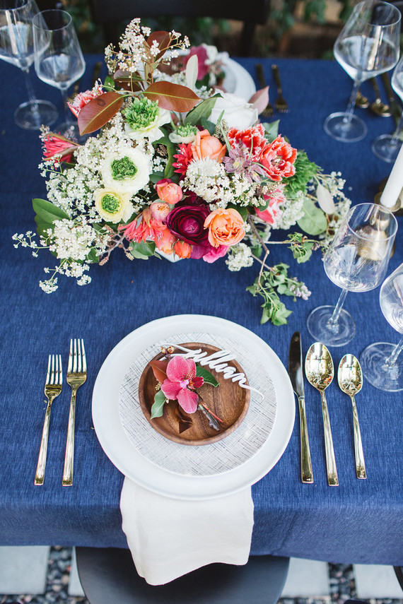 Classic garden couples shower