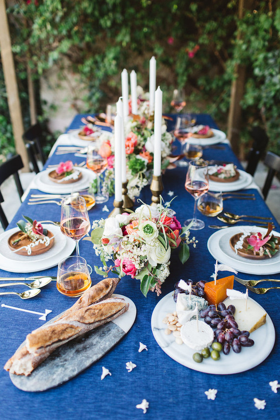 Classic garden couples shower