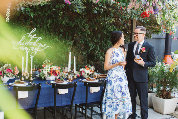 Classic garden couples shower