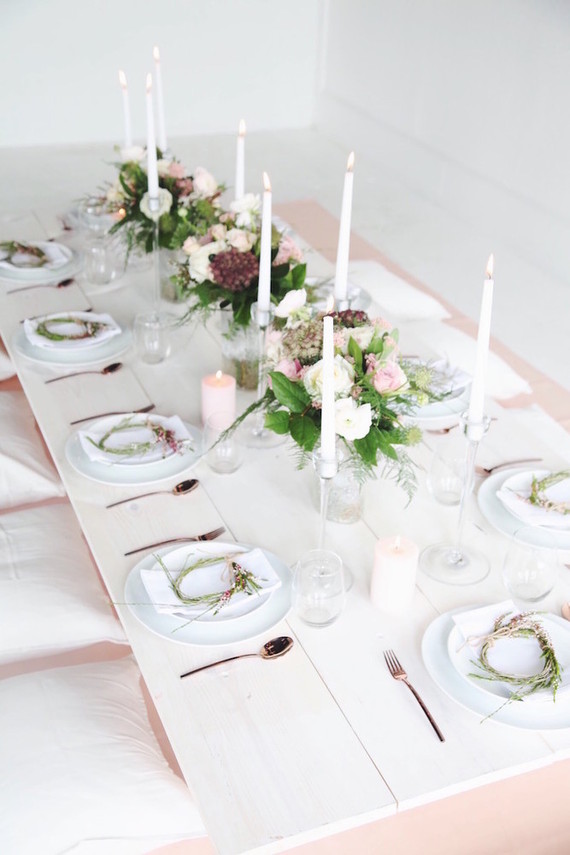 feminine parisian inspired baby shower