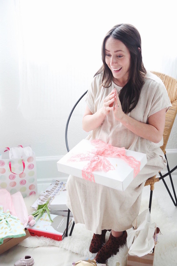 feminine parisian inspired baby shower