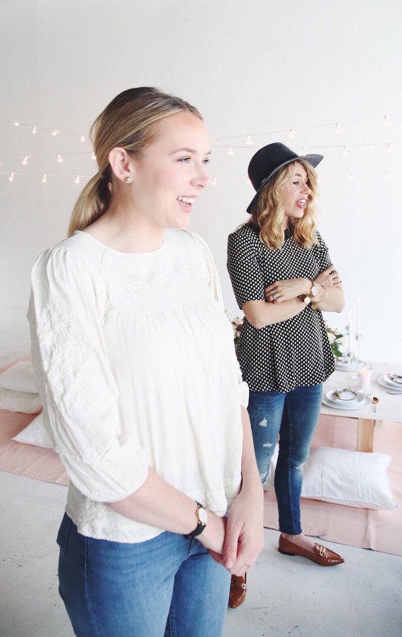 feminine parisian inspired baby shower