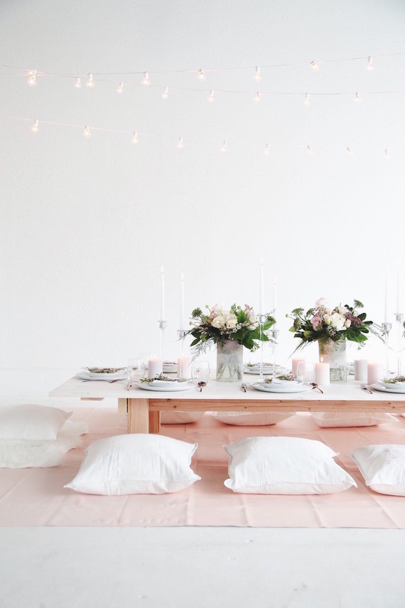 feminine parisian inspired baby shower