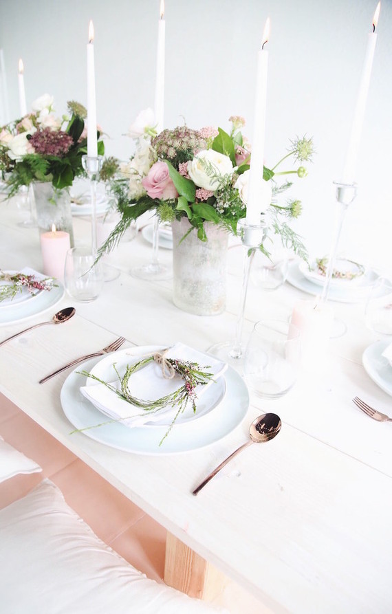 feminine parisian inspired baby shower