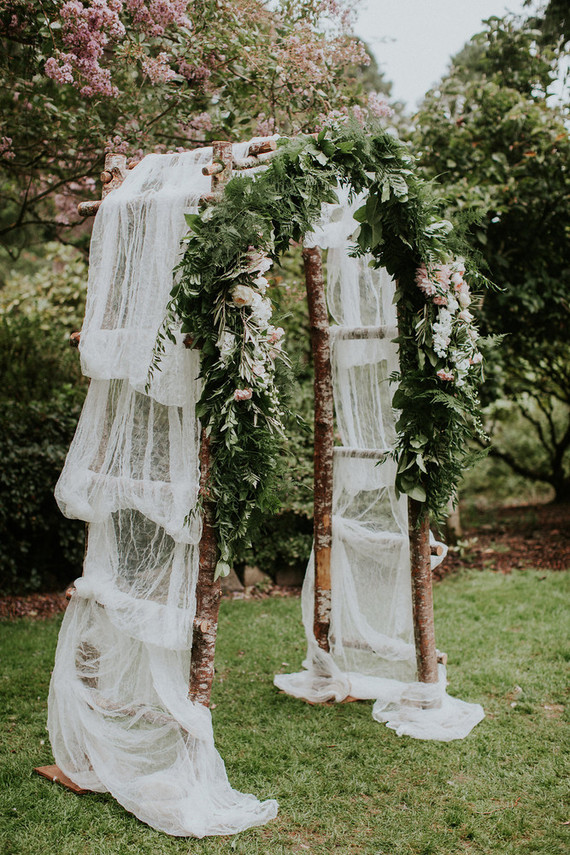 Old Hollywood inspired wedding