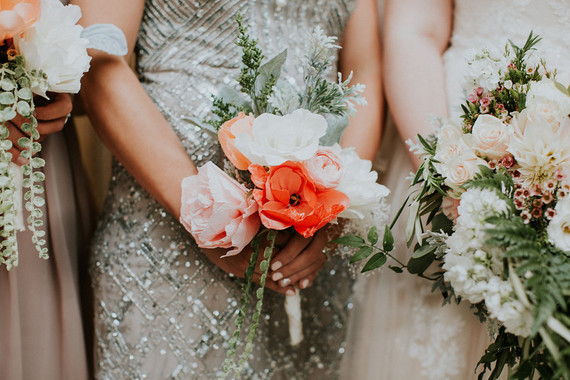 Paper flower bouquet