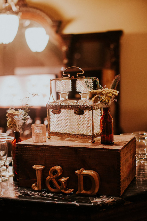 Old Hollywood inspired wedding