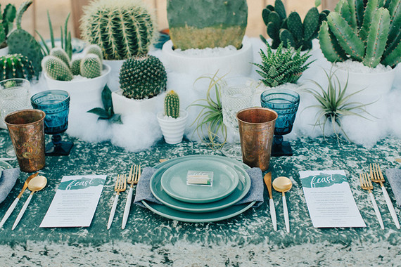 Desert wedding idea