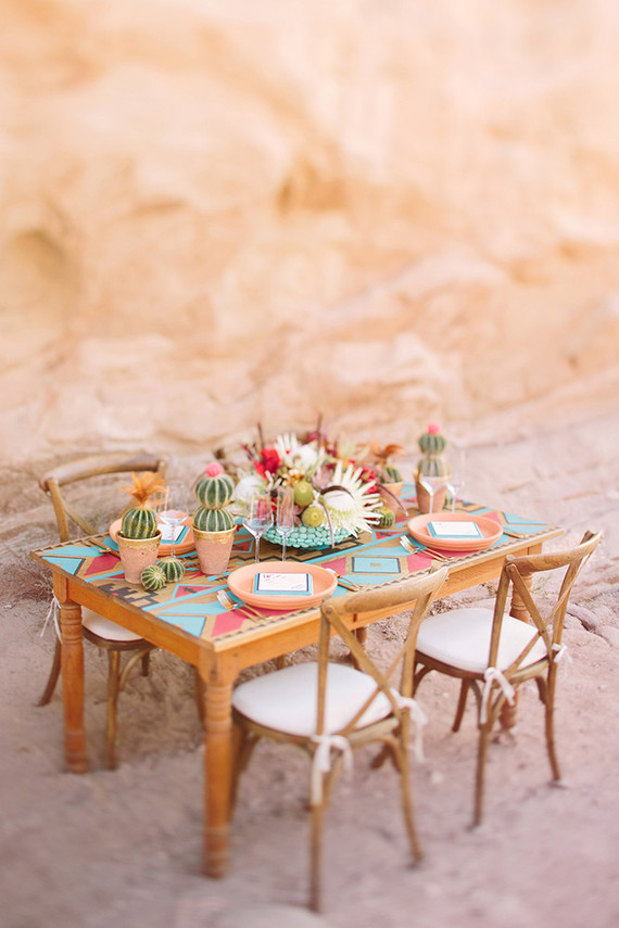 Desert wedding ideas