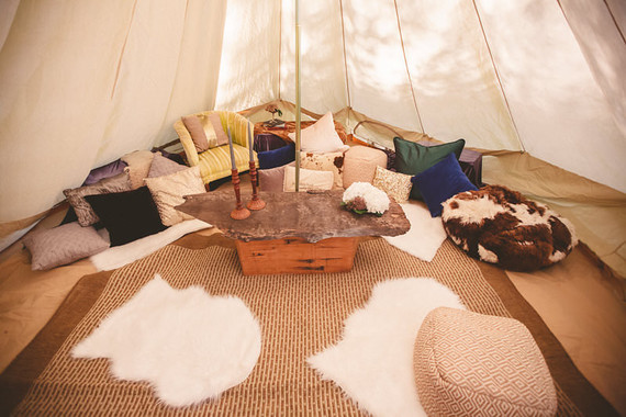 Tent wedding