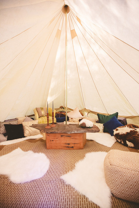 Tent wedding