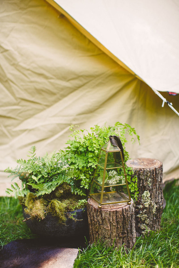 Tent wedding
