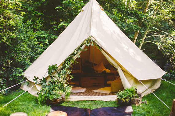 Tent wedding