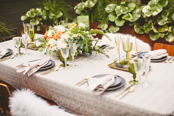 Romantic tablescape