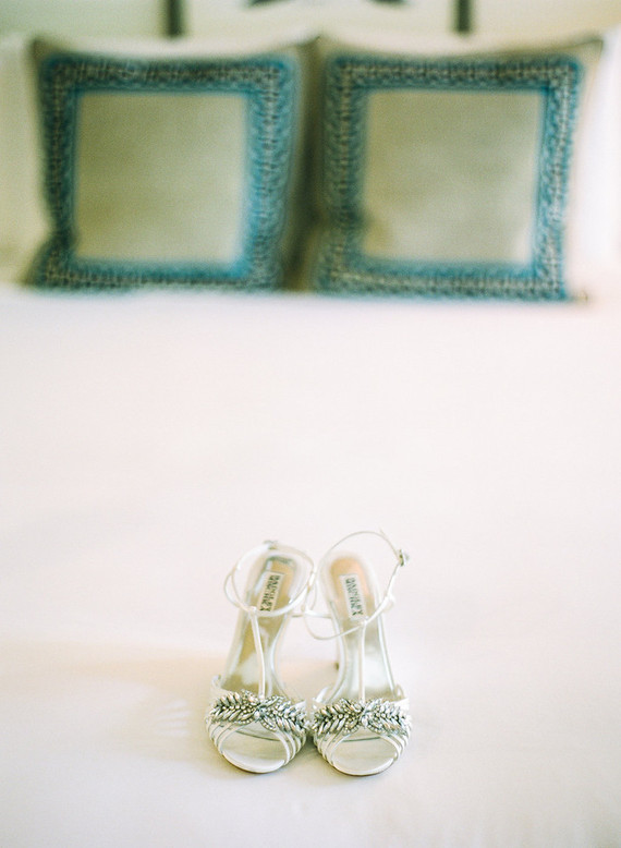 Badgley Mischka wedding shoes