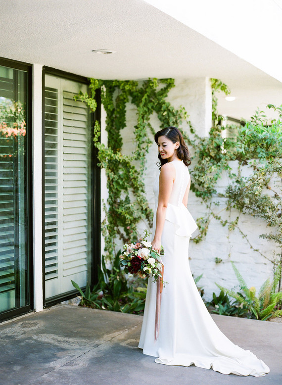 Amsale wedding dress