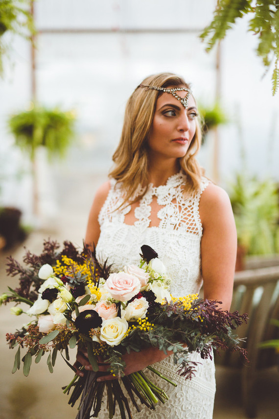 Greenhouse wedding inspiration