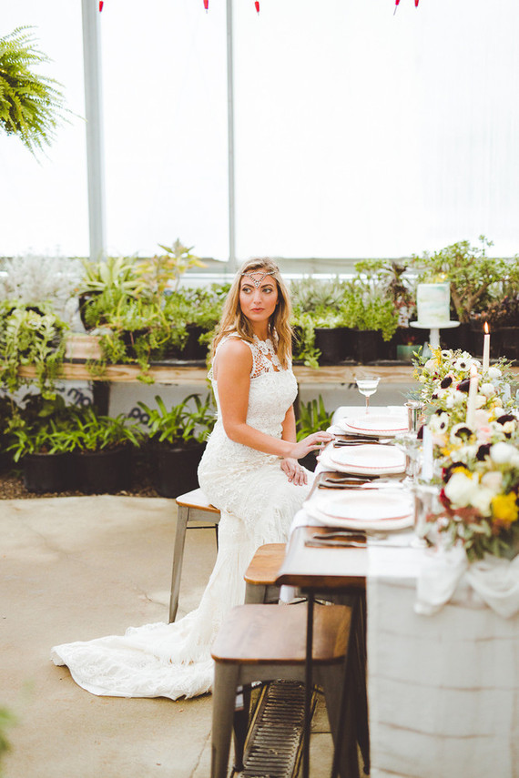 Greenhouse wedding inspiration