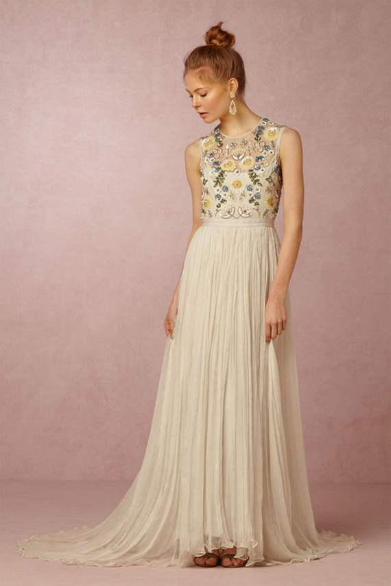 BHLDN wedding dress