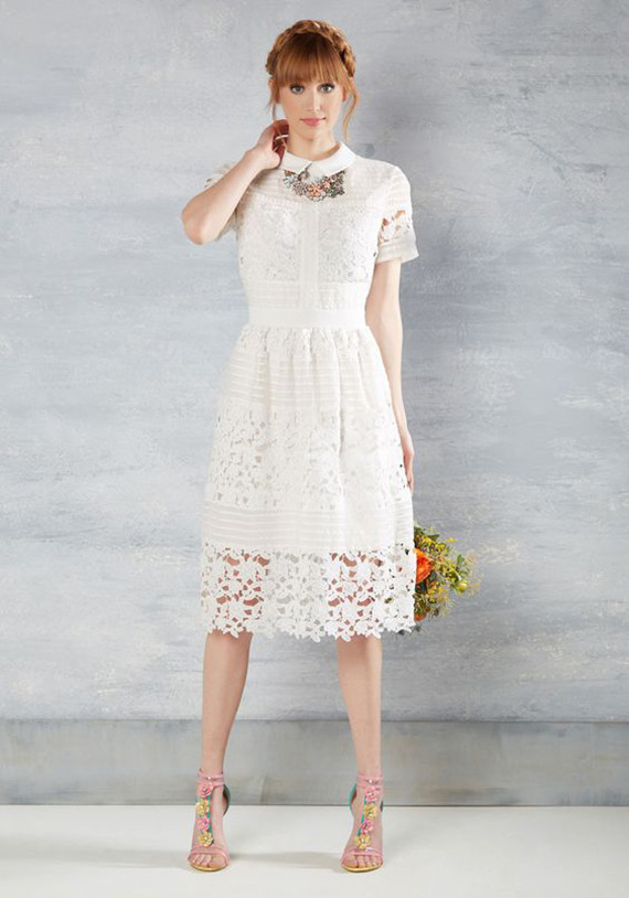 ModCloth Wedding dress Inspiration