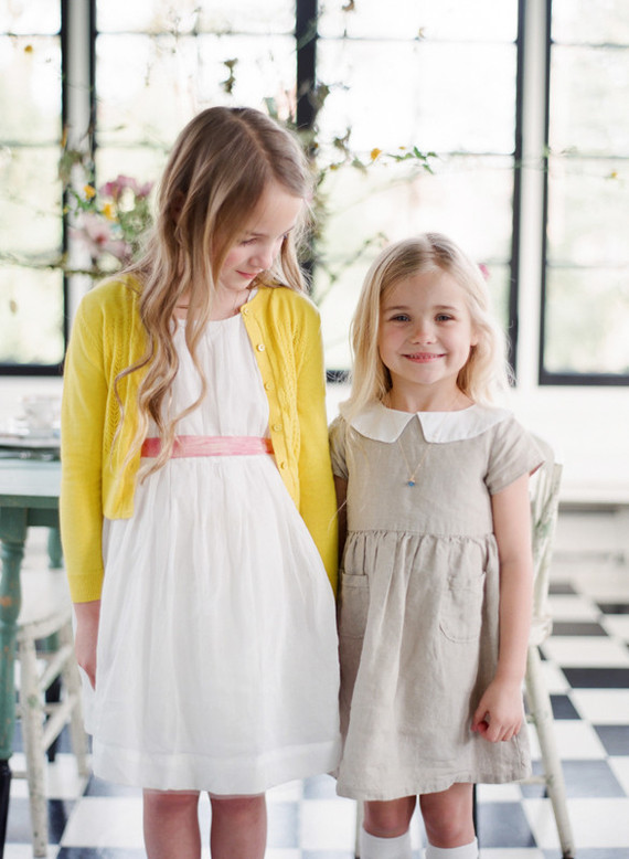 Spring tea party for little girls