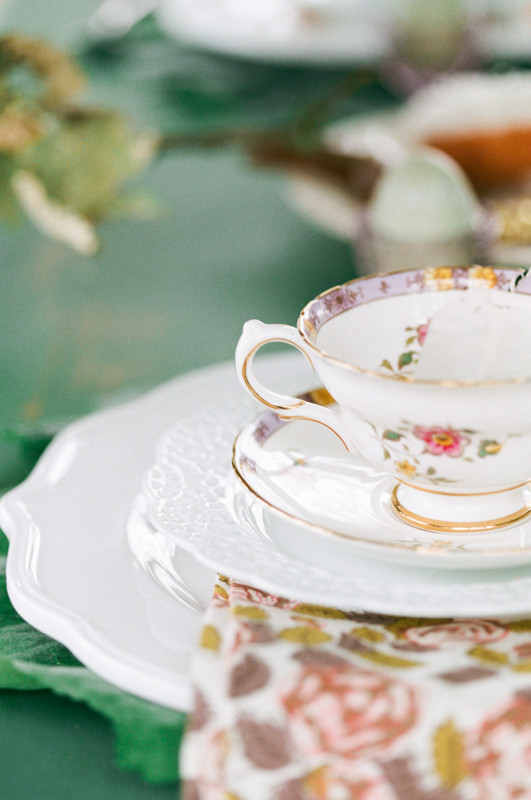 Spring tea party for little girls