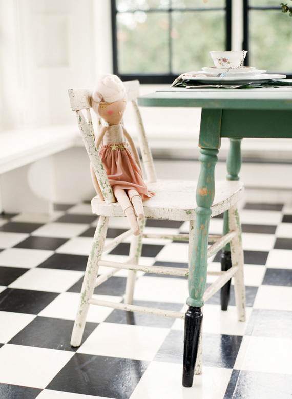 Spring tea party for little girls