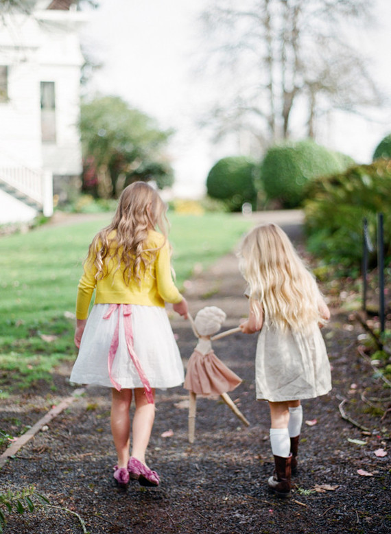Spring tea party for little girls