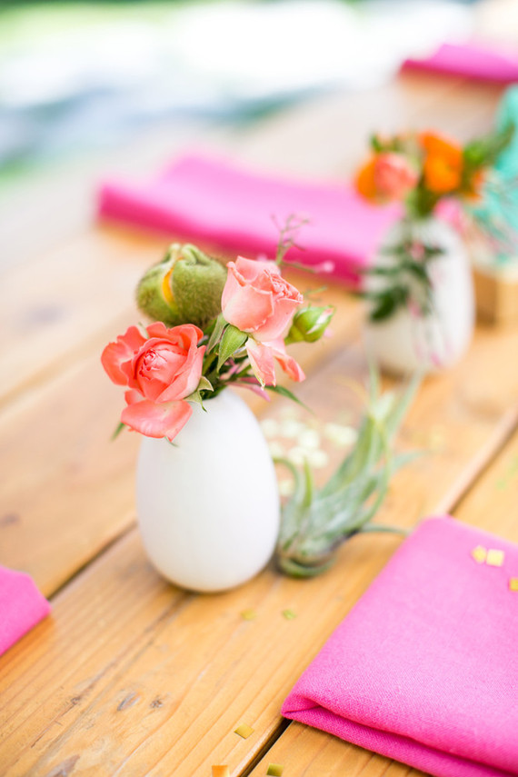 Modern, colorful Bat Mitzvah at the Lombardi House Inspiration