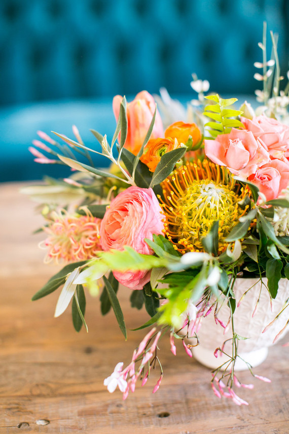 Modern, colorful Bat Mitzvah at the Lombardi House Inspiration
