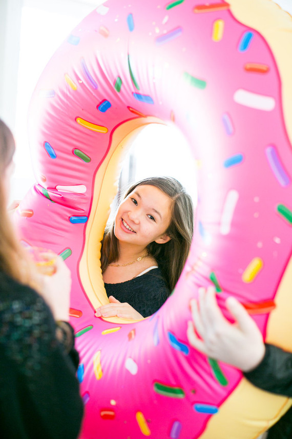 Modern, colorful Bat Mitzvah at the Lombardi House