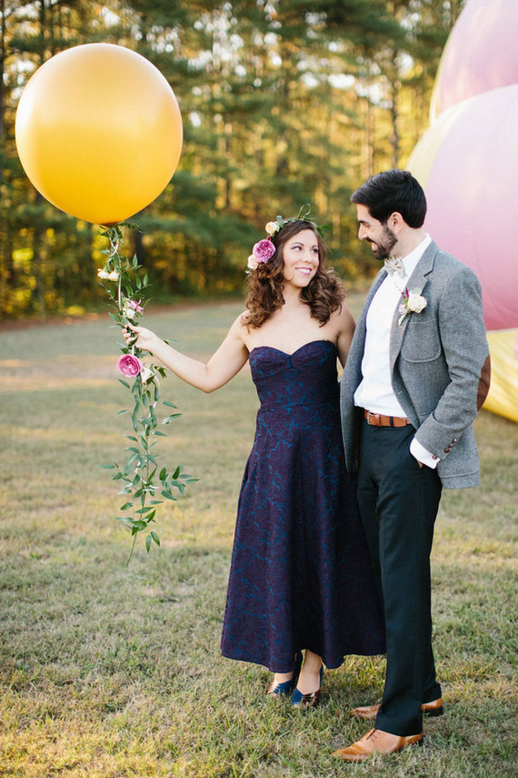 Hot air balloon anniversary