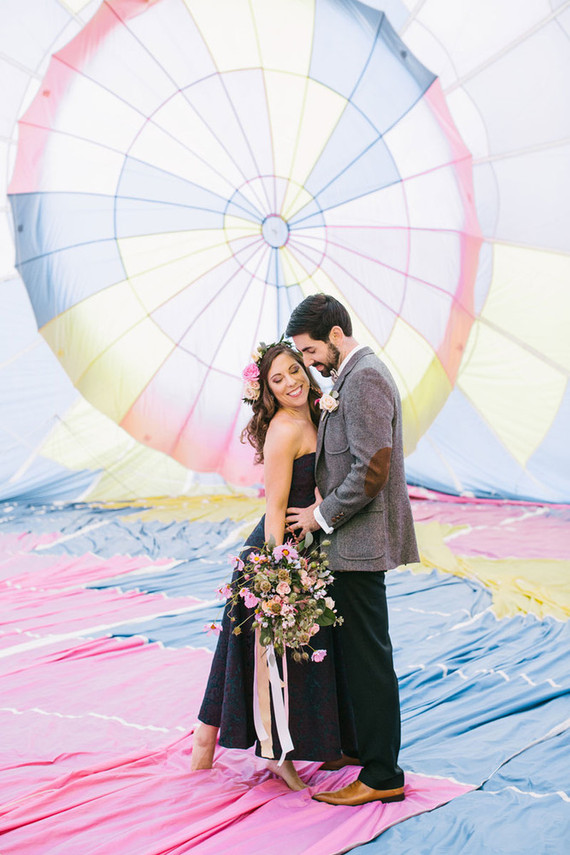 Hot air balloon anniversary
