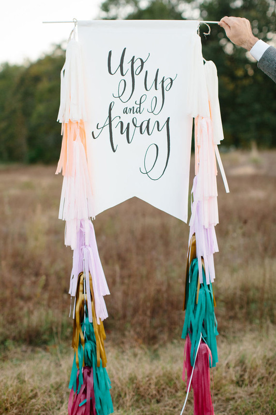 Hot air balloon anniversary Inspiration