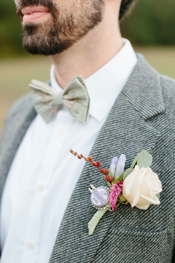 Rustic boutonnière