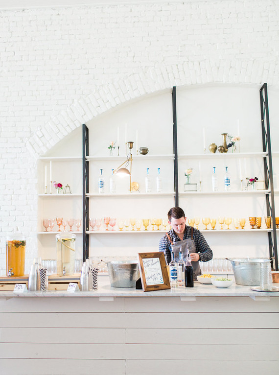 Modern cocktail bar